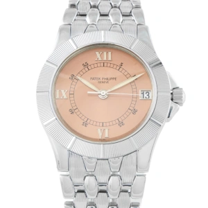 Patek Philippe Neptune Salmon Dial Steel Watch 5080/1A-001