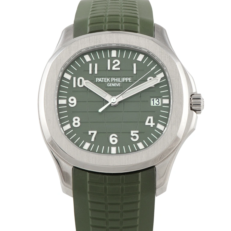 Patek Philippe Aquanaut White Gold Watch 5168G-010