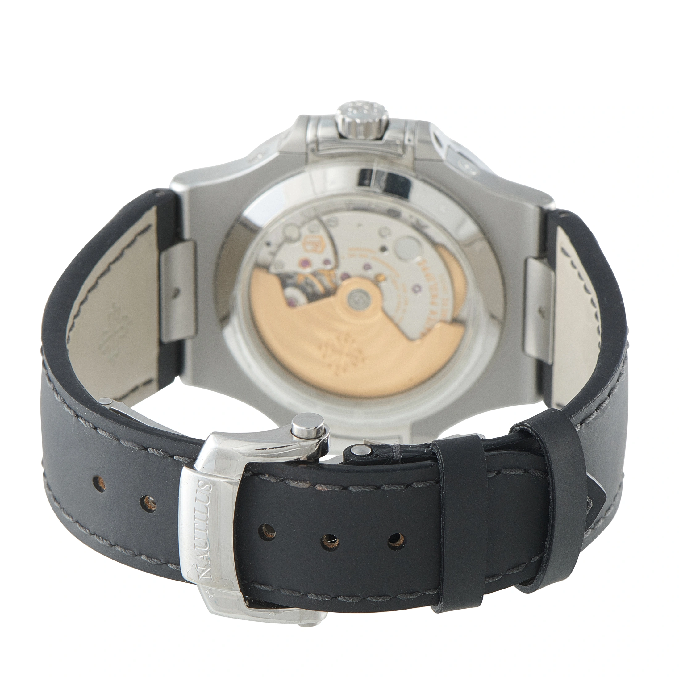 Patek Philippe Nautilus Annual Calendar Moon Phase Grey Dial Steel Watch 5726A-001 - Image 4