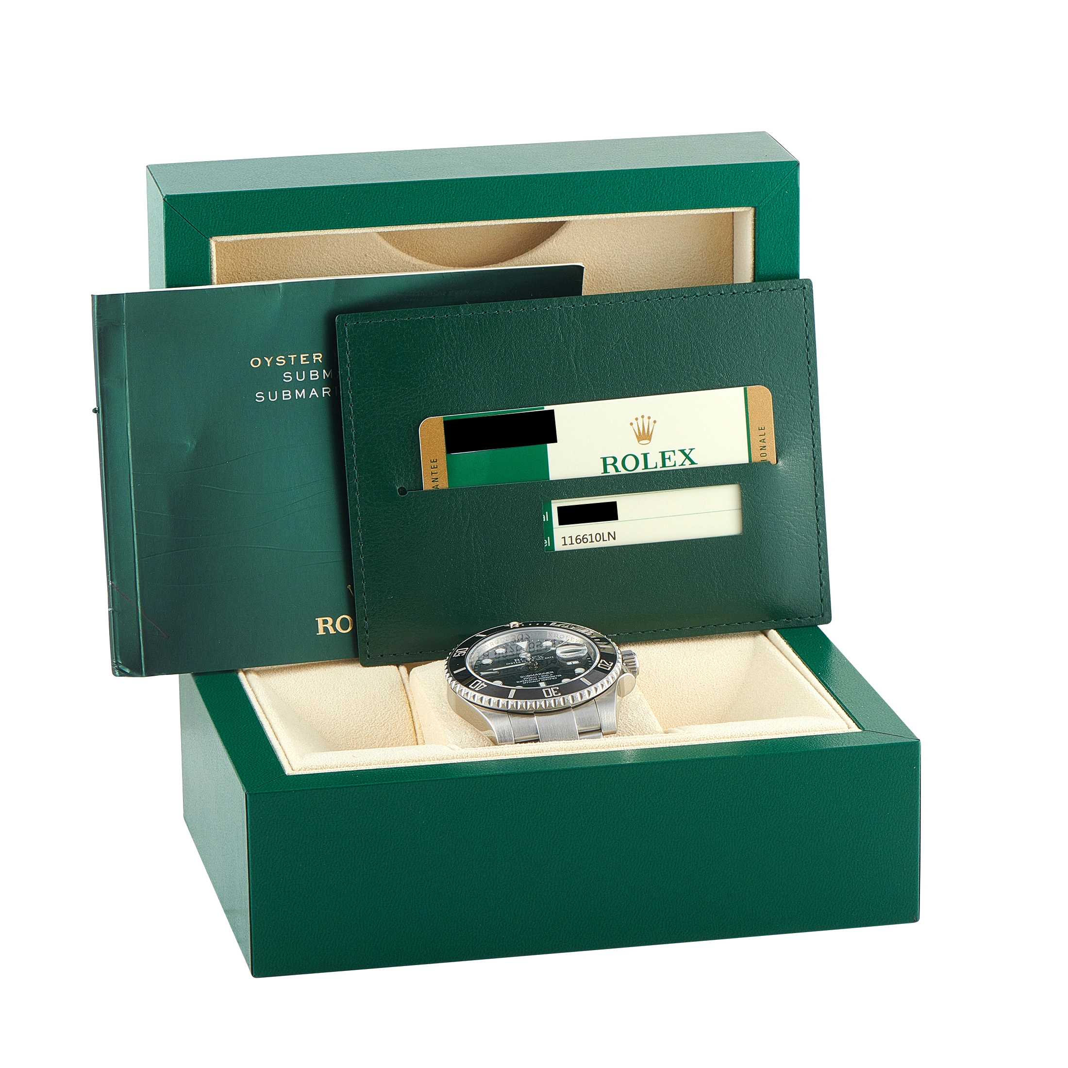 Rolex Submariner Date Black Dial Steel Watch 116610LN - Image 5