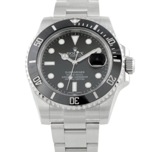 Rolex Submariner Date Black Dial Steel Watch 116610LN