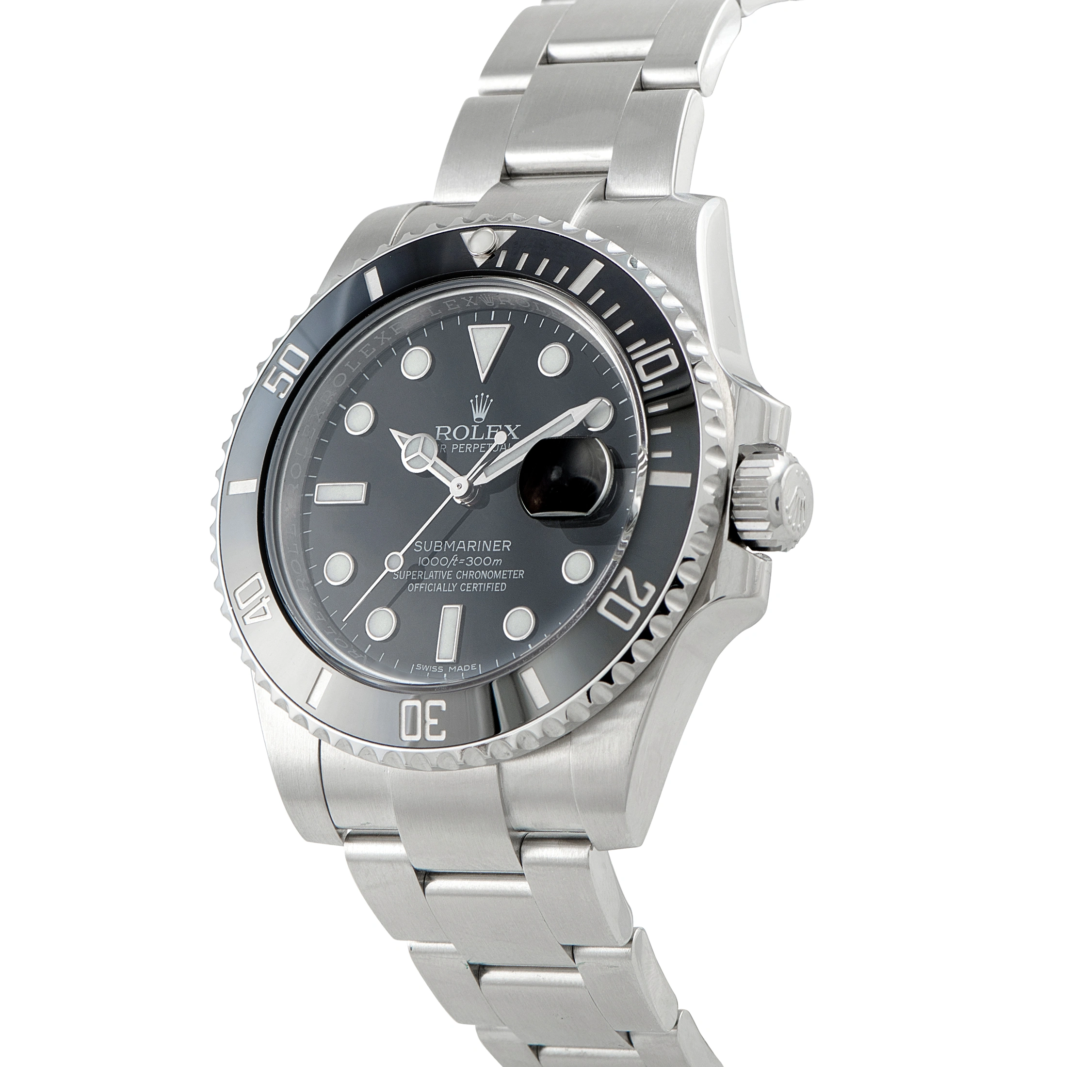 Rolex Submariner Date Black Dial Steel Watch 116610LN - Image 2