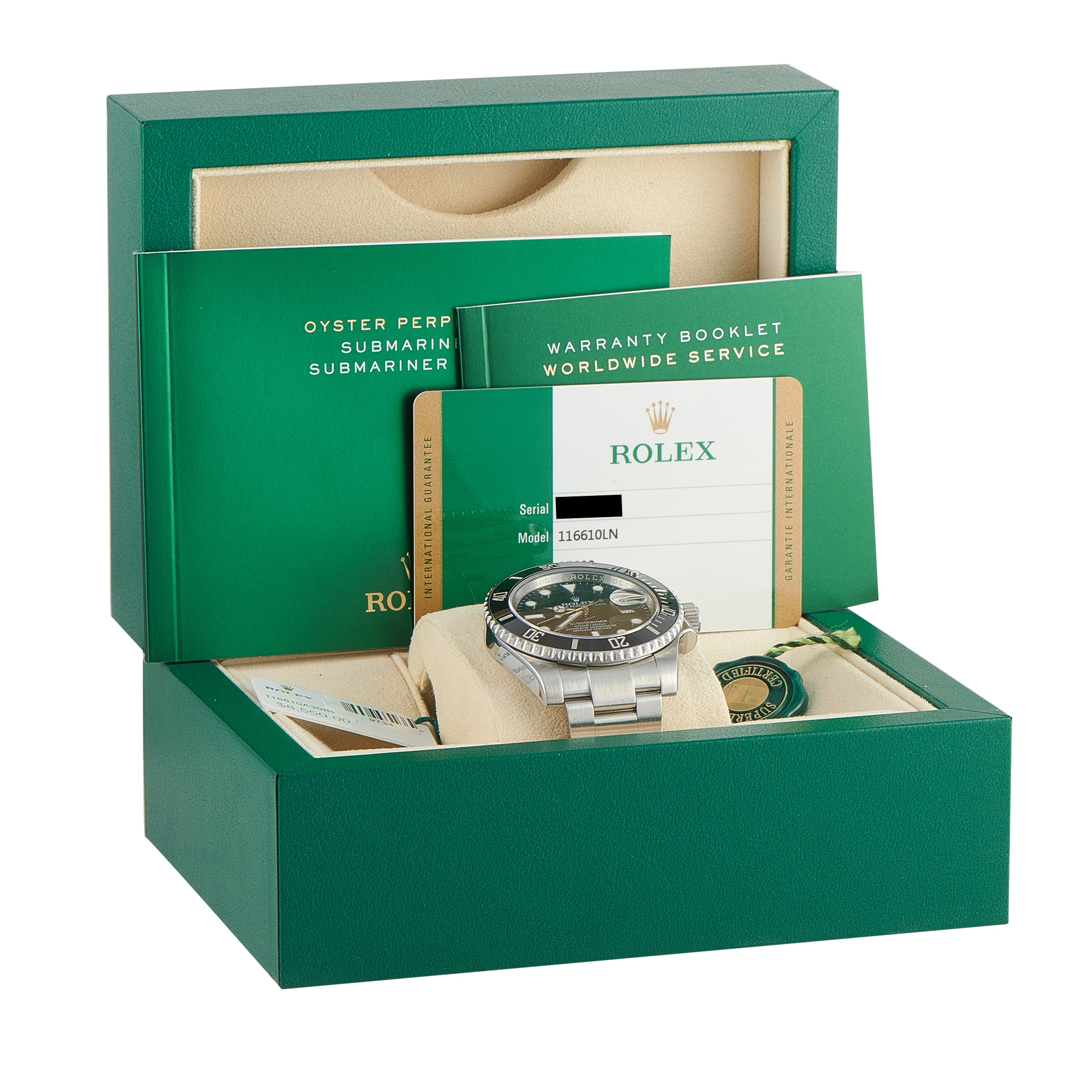 Rolex Submariner Date Black Dial Steel Watch 116610LN - Image 5