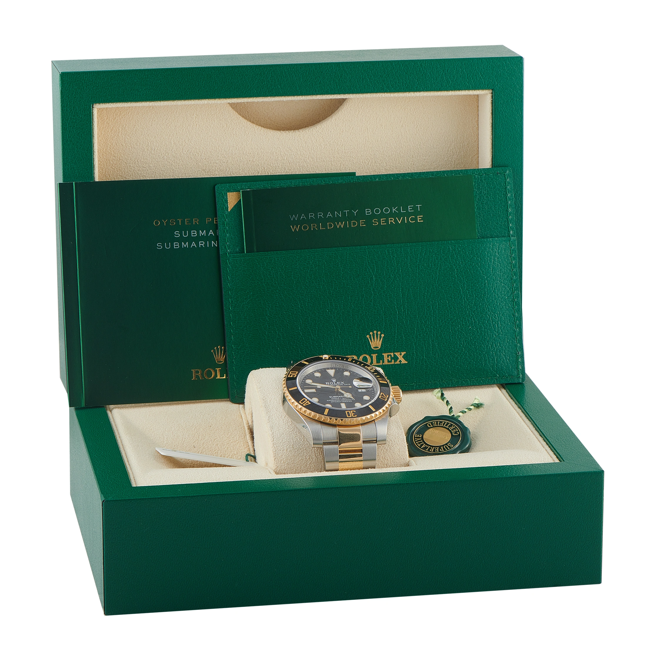 Rolex Submariner Date Black Dial Two-Tone Watch 116613LN - Image 5