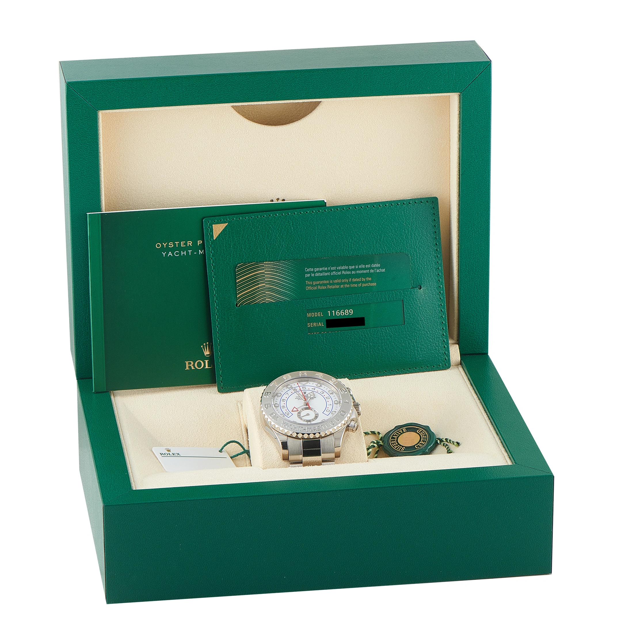 Rolex Yacht-Master II White Gold Watch 116689 - Image 5