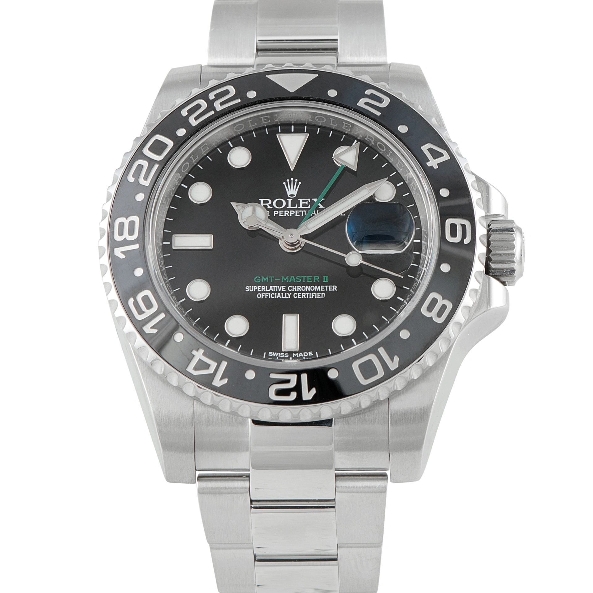 Rolex GMT-Master II Steel Oyster Watch 116710LN