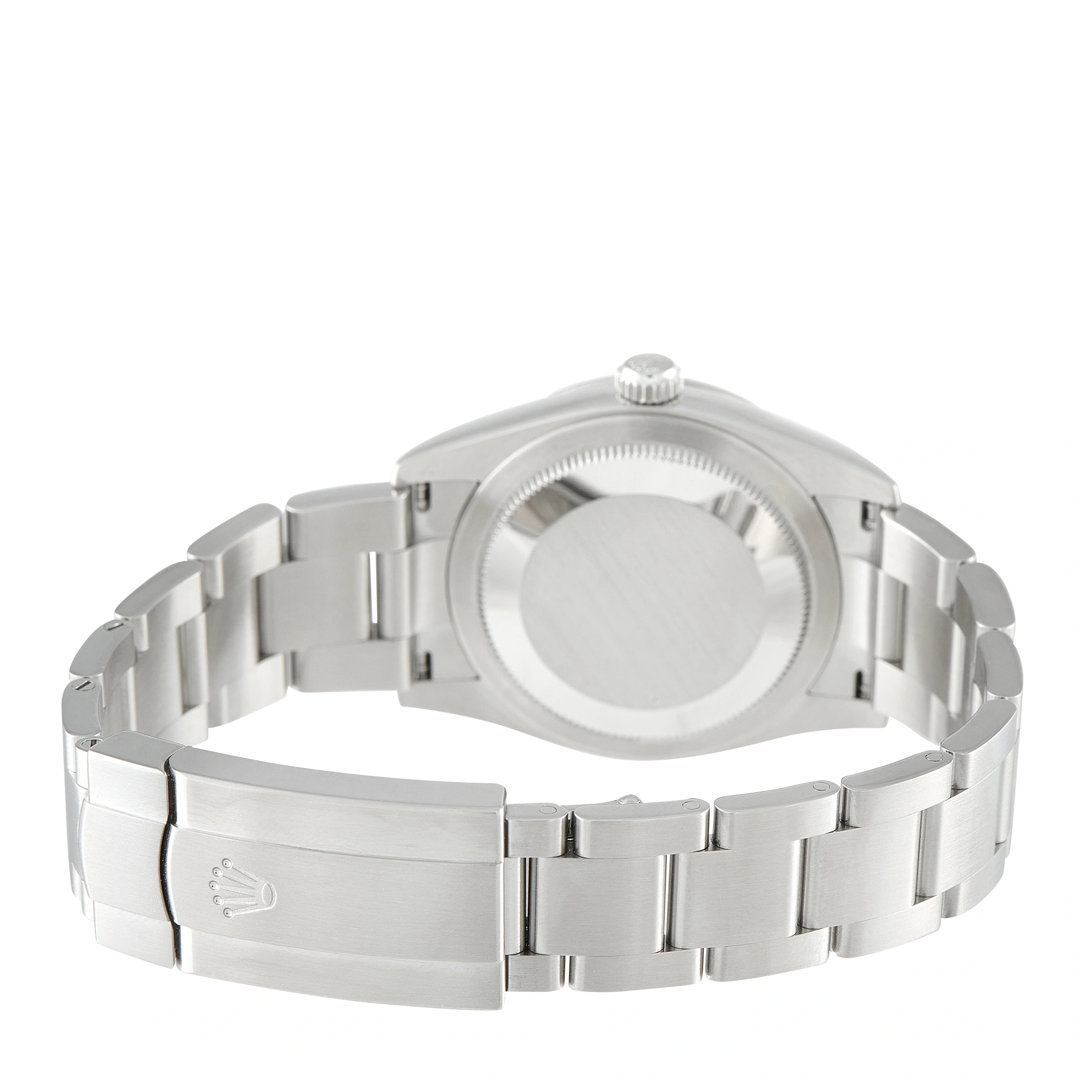 Rolex Oyster Perpetual 34 Lavender Dial Steel Watch 124200 - Image 4