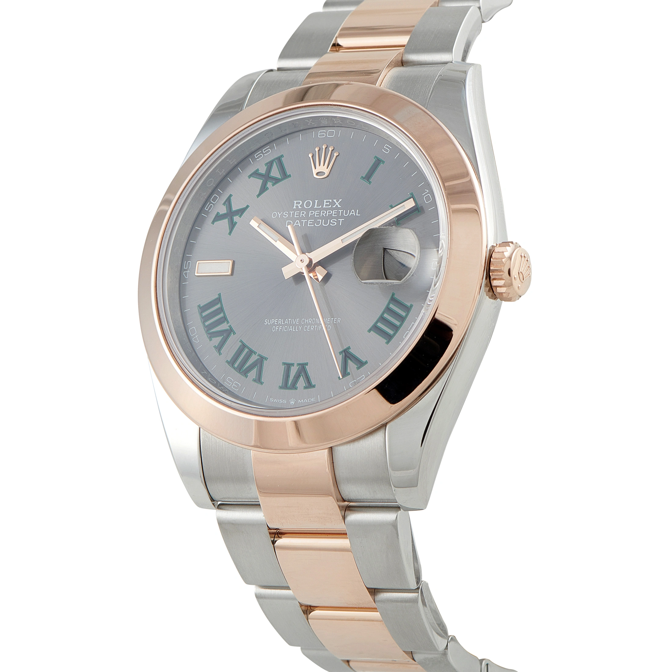 Rolex Datejust 41 Wimbledon Dial Two-Tone Oyster Watch 126301 - Image 2