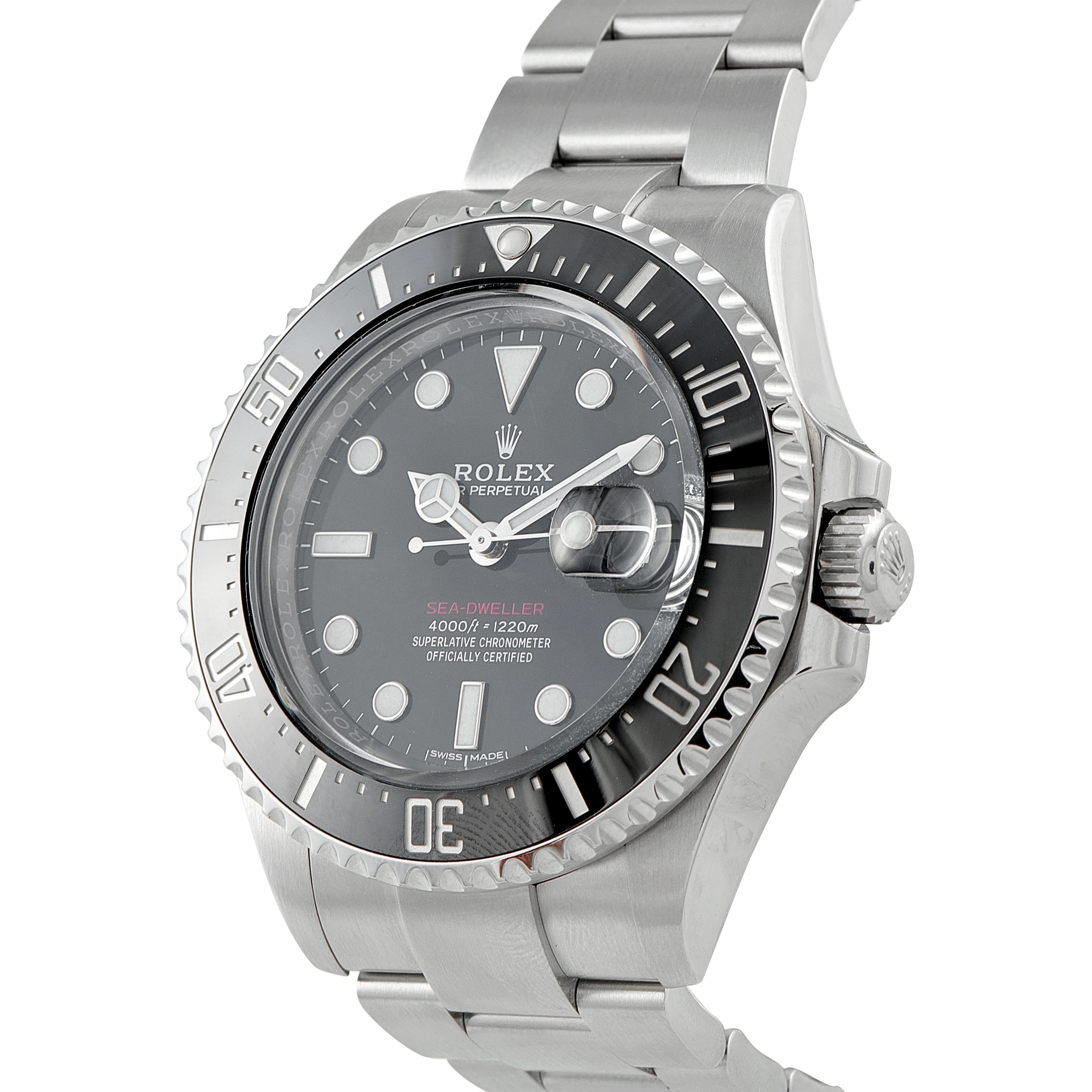 Rolex Sea-Dweller Black Dial Steel Watch 126600 - Image 2