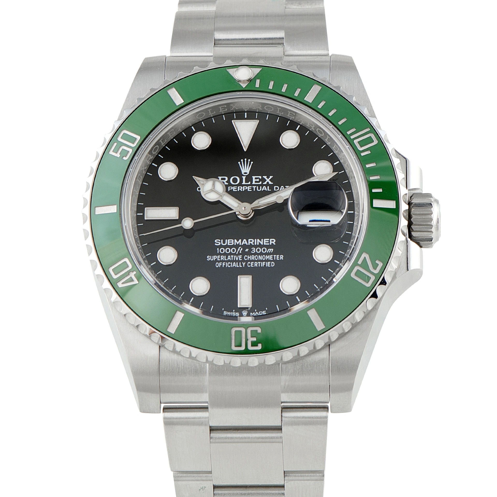 Rolex Submariner Date Starbucks Steel Watch 126610LV