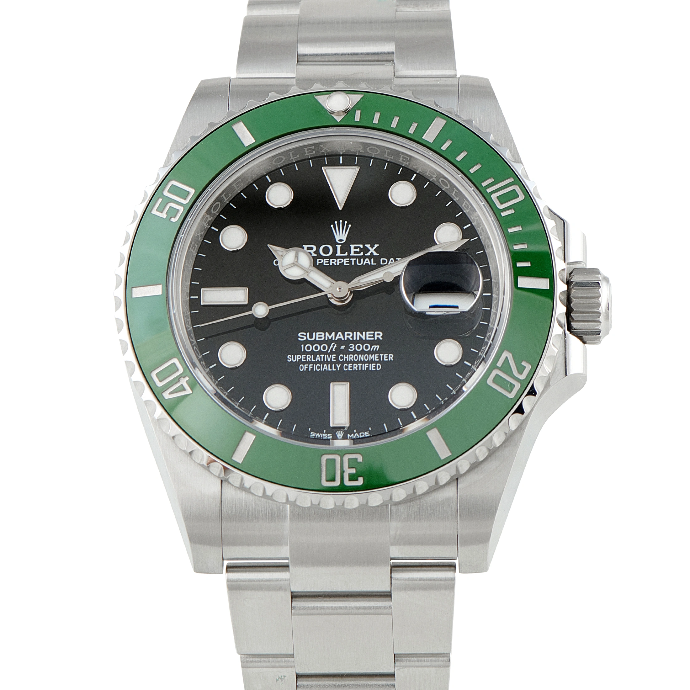 Rolex Submariner Date Starbucks Steel Watch 126610LV
