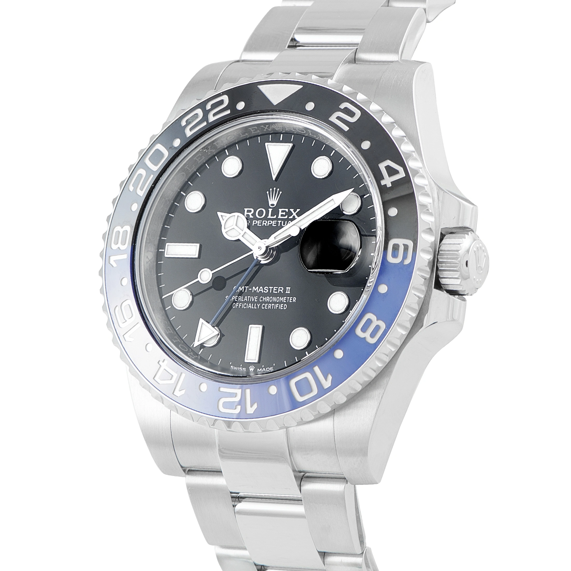 Rolex GMT-Master II Batman Steel Oyster Watch 126710BLNR - Image 2