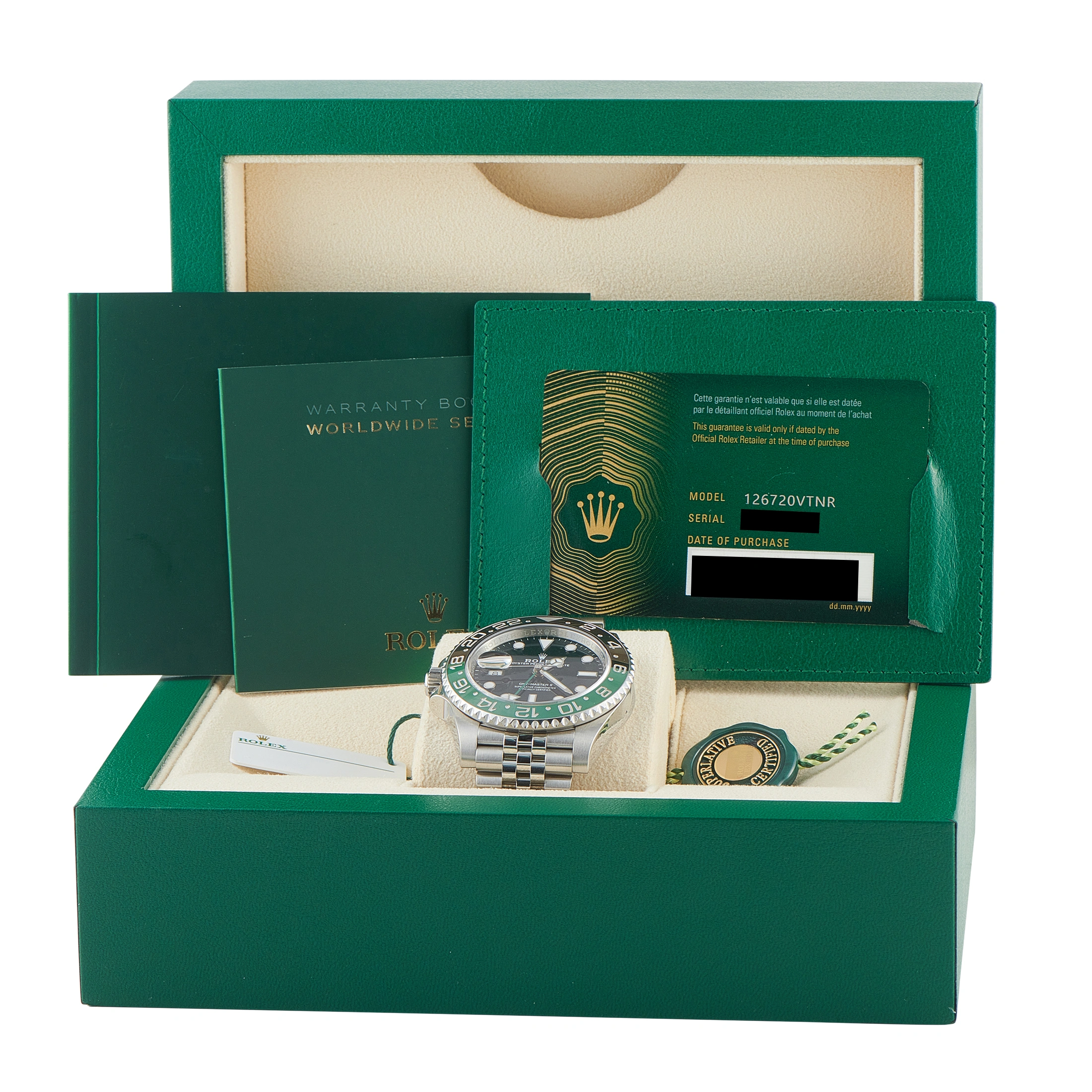 Rolex GMT-Master II Sprite Steel Jubilee Watch 126720VTNR - Image 5