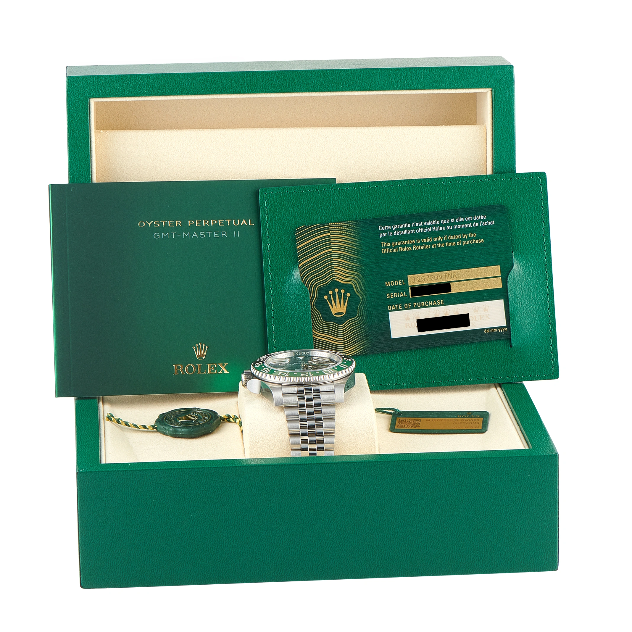 Rolex GMT-Master II Sprite Steel Jubilee Watch 126720VTNR - Image 5