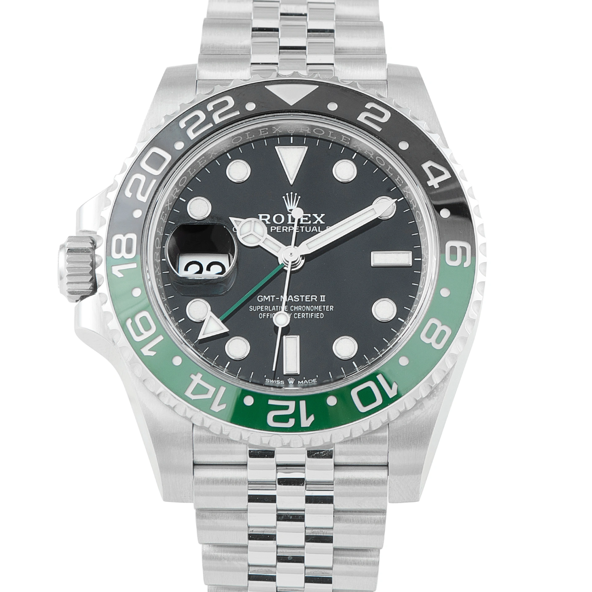 Rolex GMT-Master II Sprite Steel Jubilee Watch 126720VTNR
