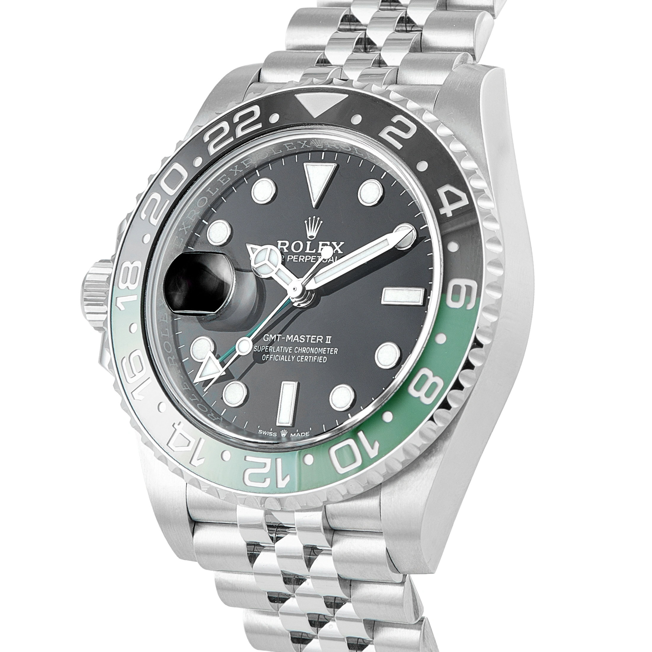 Rolex GMT-Master II Sprite Steel Jubilee Watch 126720VTNR - Image 2