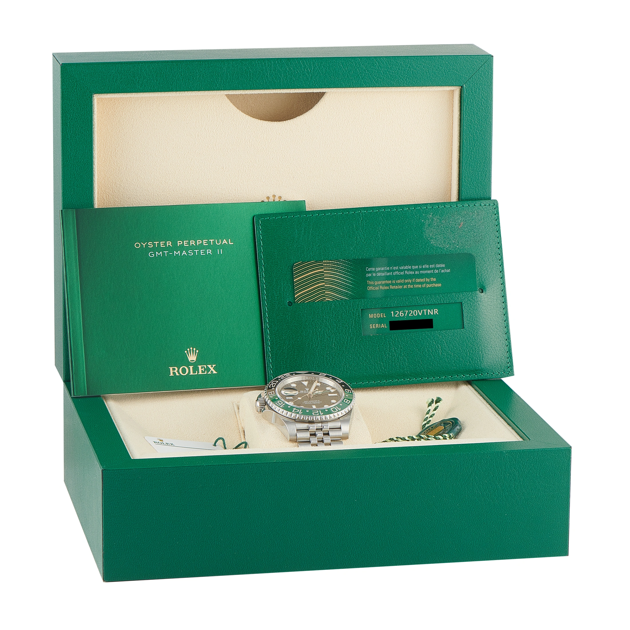 Rolex GMT-Master II Sprite Steel Jubilee Watch 126720VTNR - Image 5
