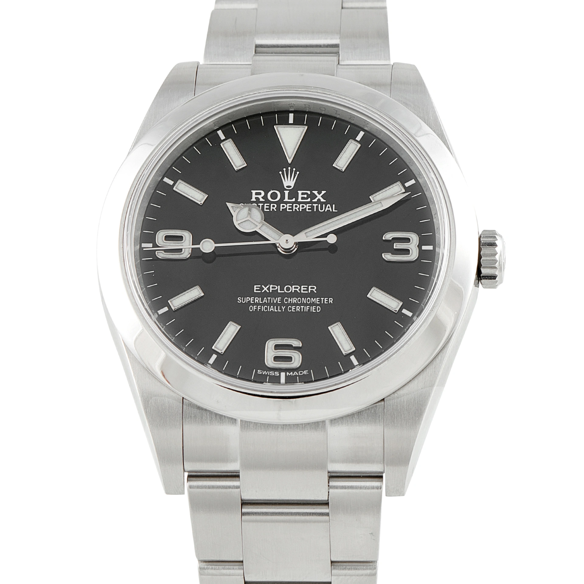 Rolex Explorer Steel Watch 214270