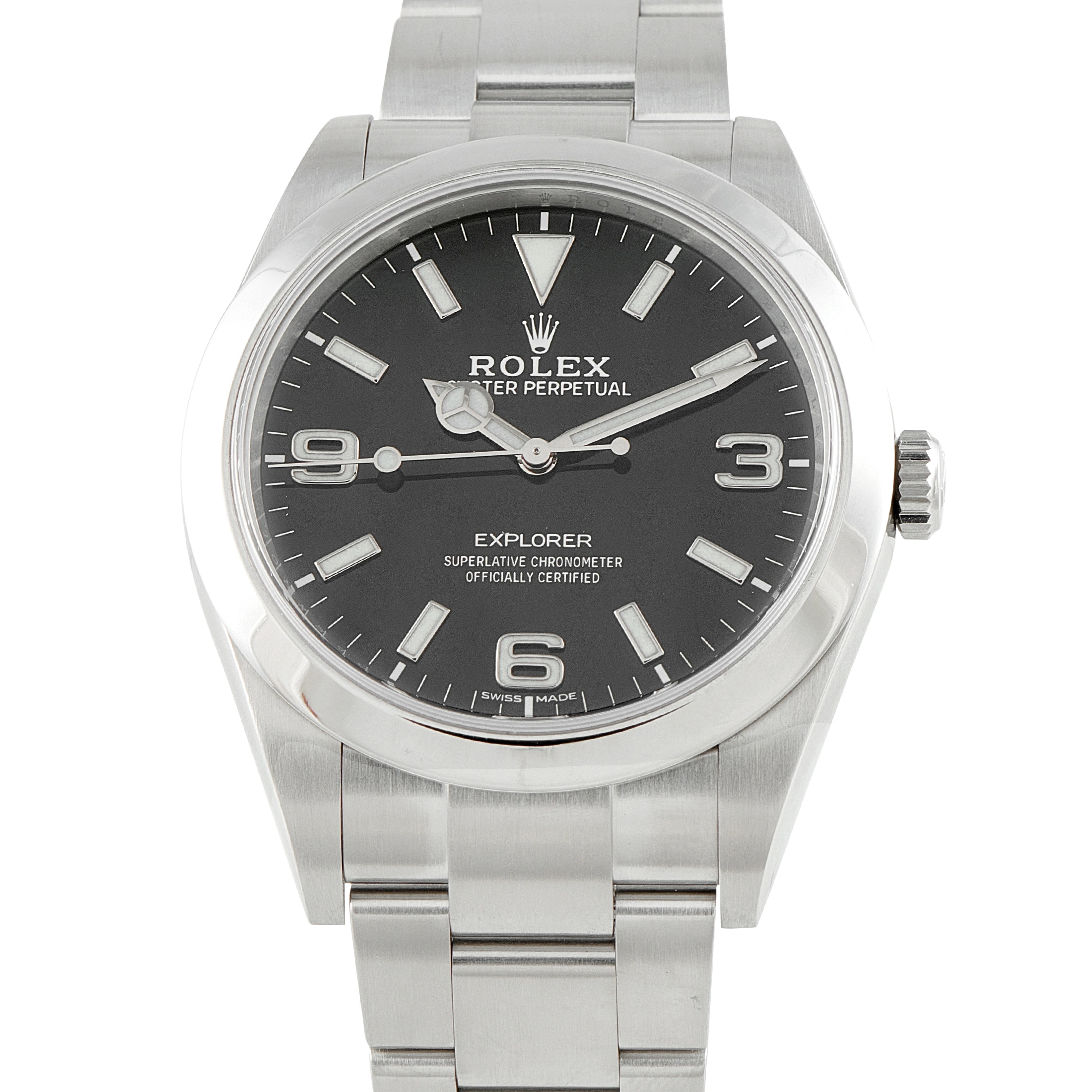 Rolex Explorer Steel Watch 214270