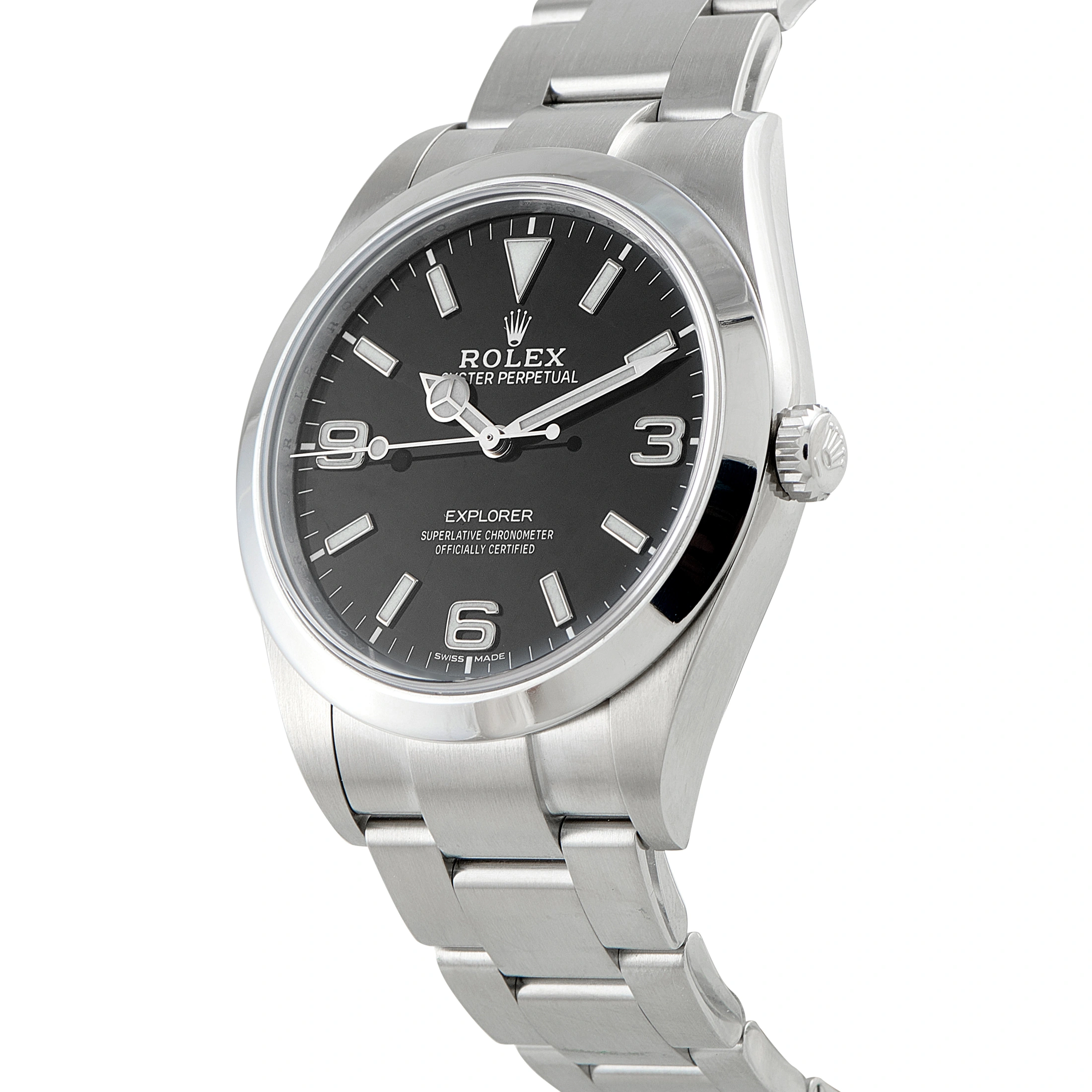 Rolex Explorer Steel Watch 214270 - Image 2