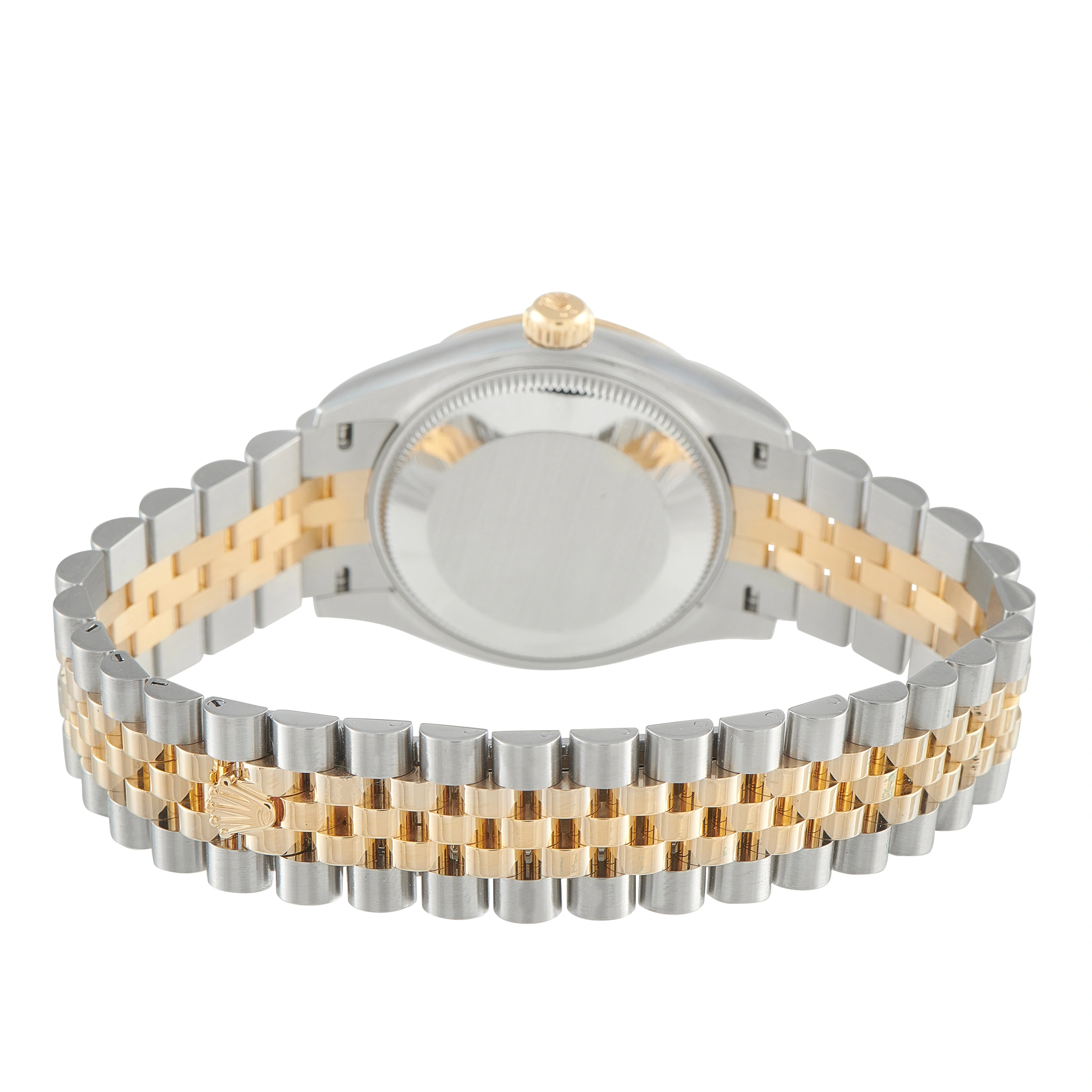Rolex Datejust 31 Olive Green Diamond Roman Dial Two-Tone Jubilee Watch 278273 - Image 4
