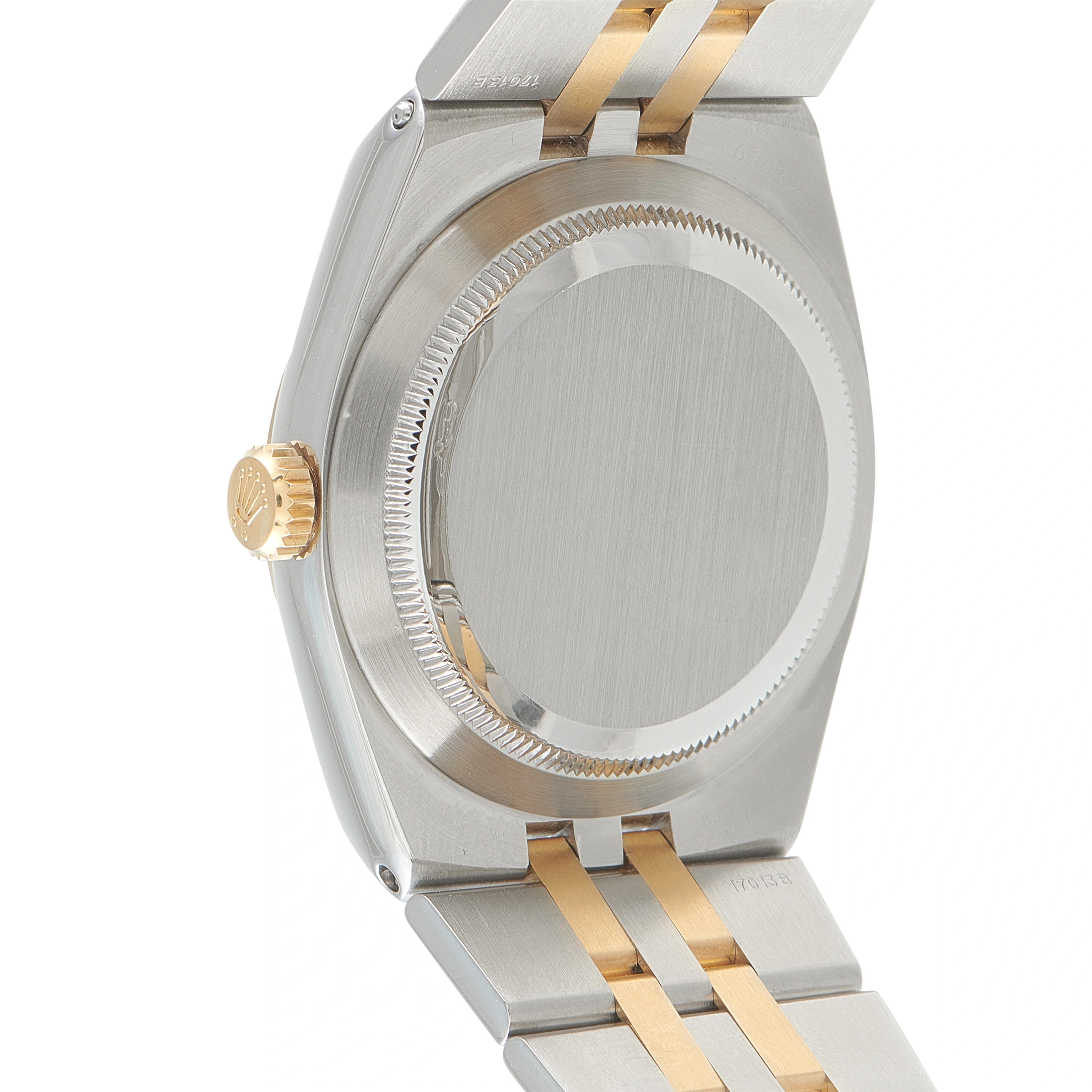 Rolex Datejust Oysterquartz Blue Dial Two-Tone Watch M17013 - Image 3