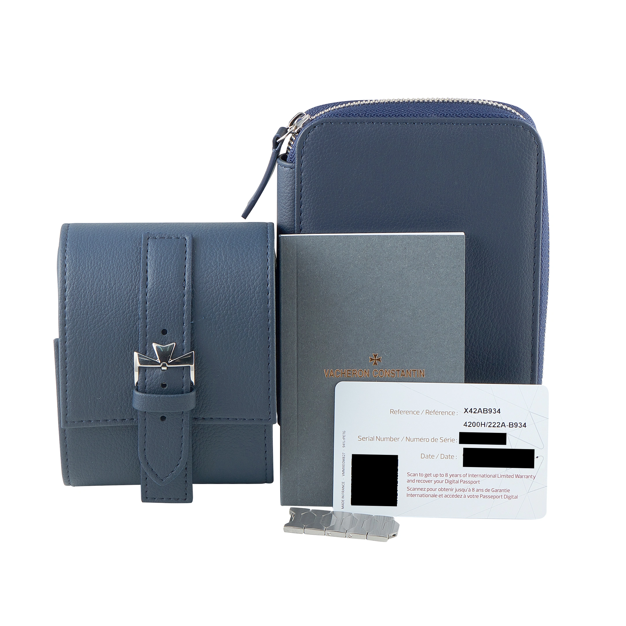 Vacheron Constantin Historiques 222 Blue Dial Steel Watch 4200H/222A-B934 - Image 5
