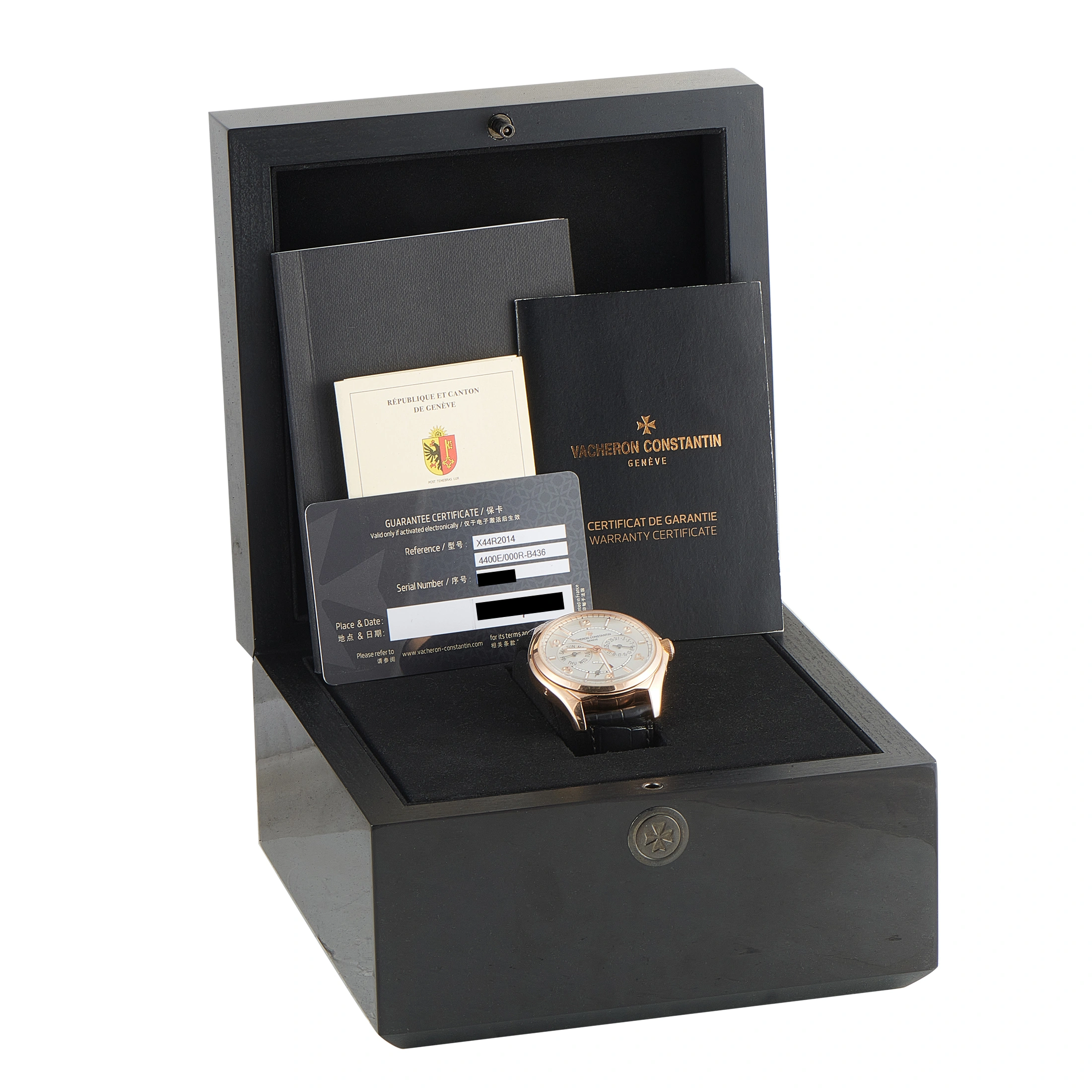 Vacheron Constantin Fiftysix Day-Date Rose Gold Watch 4400E/000R-B436 - Image 5