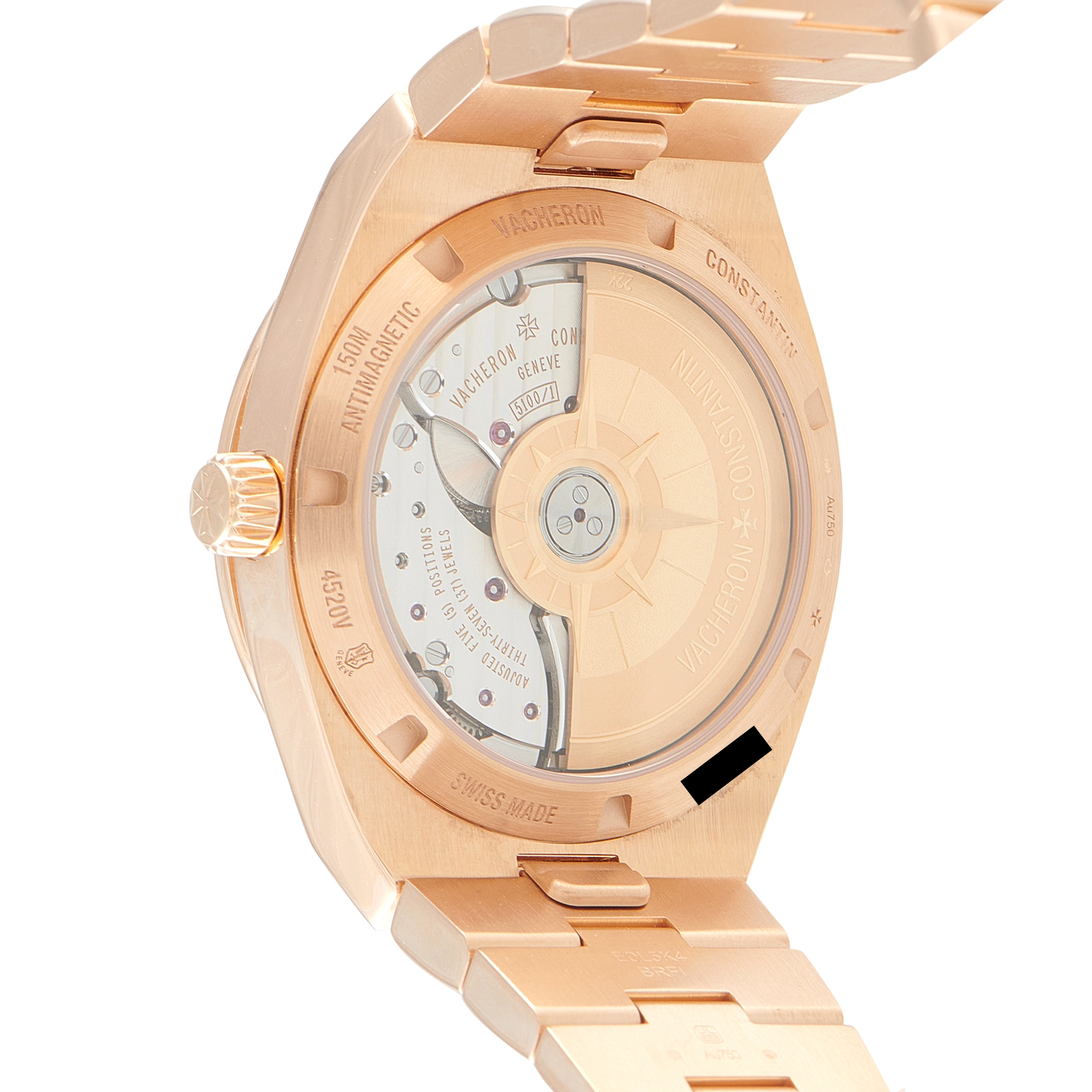 Vacheron Constantin Overseas Self-Winding Rose Gold Watch 4520V/210R-B967 - Image 3