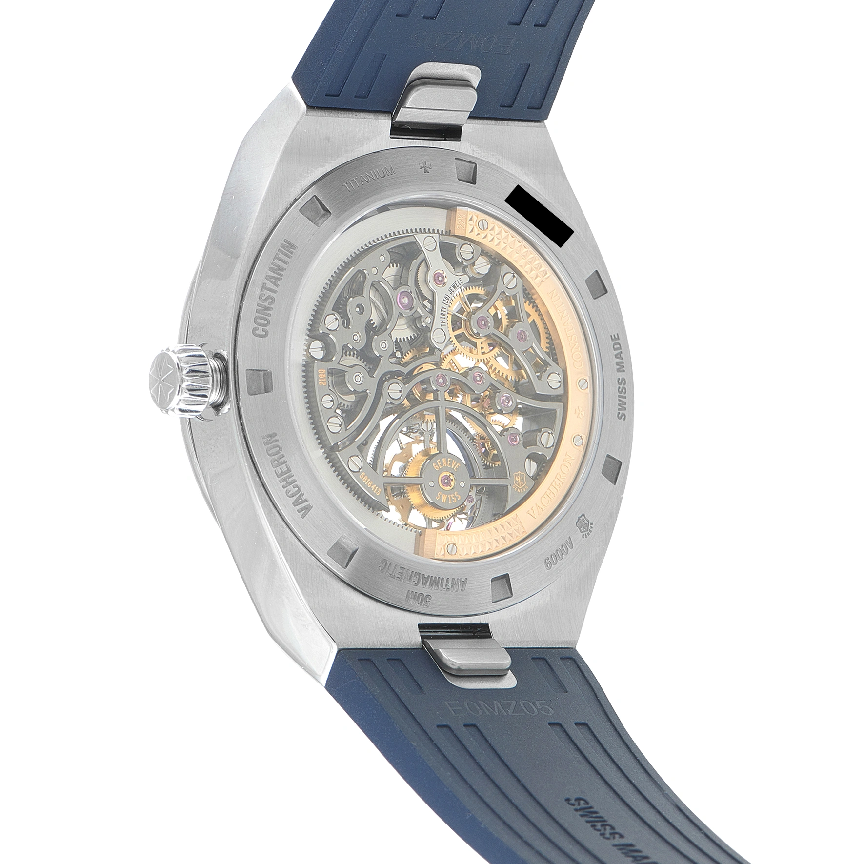 Vacheron Constantin Overseas Tourbillon Skeleton Titanium Watch 6000V/110T-B935 - Image 3