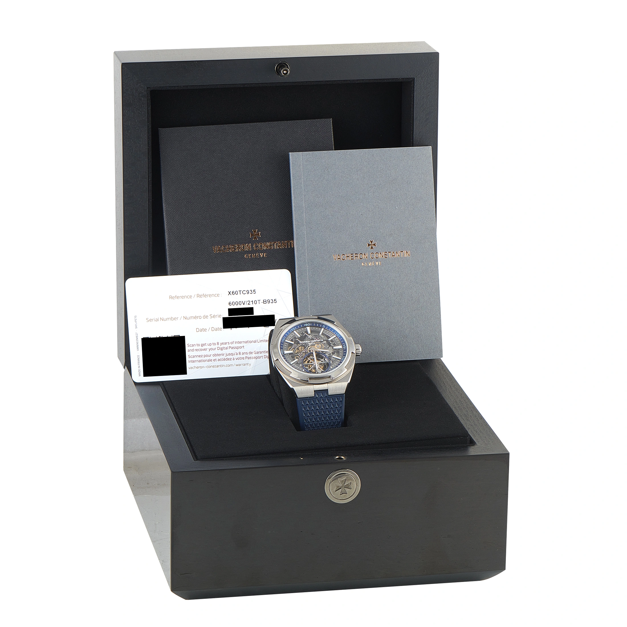 Vacheron Constantin Overseas Tourbillon Skeleton Titanium Watch 6000V/110T-B935 - Image 5