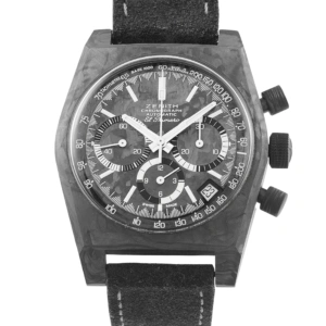 Zenith Chronomaster Revival A3818 Cover Girl Carbon Fiber Watch 10.A3818.400/21.C105