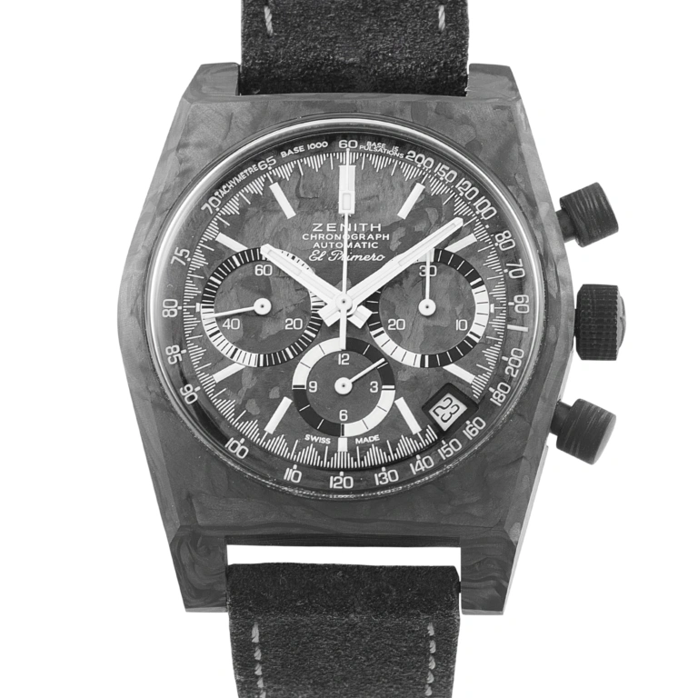 Zenith Chronomaster Revival A3818 Cover Girl Carbon Fiber Watch 10.A3818.400/21.C105